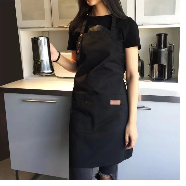 

Водонепроницаемый кухонный фартук с карманами