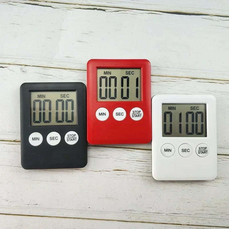 Таймер для приготовления пищи ЖК-цифровой экран кухонный таймер обратного