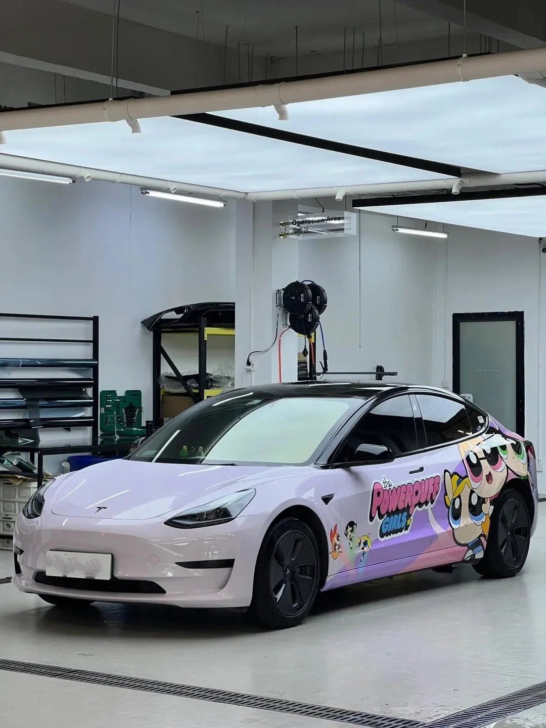 The Powerpuff Girls Custon Made Full Roll Colors Автомобильная упаковка Виниловые автомобильные