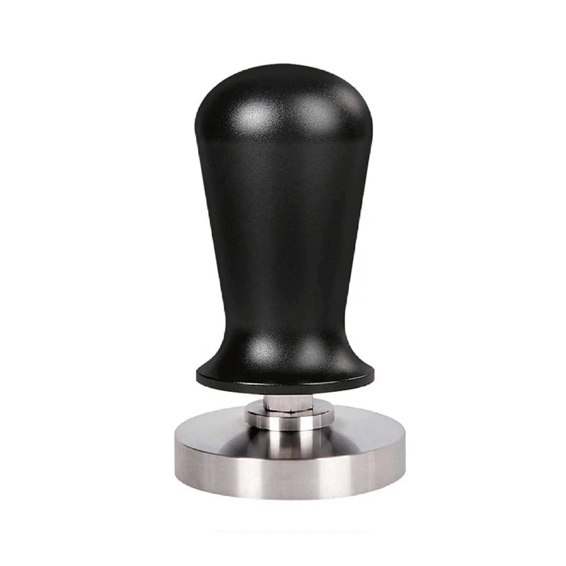 

Calibrated Espresso Coffee Tamper Spring Loaded Elastic Coffee Tamper Stainless Steel Coffee Powder Hammer 51Mm