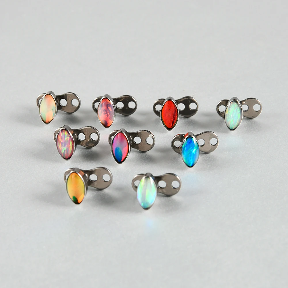 1 шт. 16 г класс 23 титановая флэш-пленка опаловые топы для гроба и дермальная основа