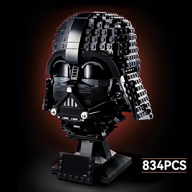 Фигурка шлема Дарта Вейдера Moc из серии &quotЗвездные войны&quot модель строительного