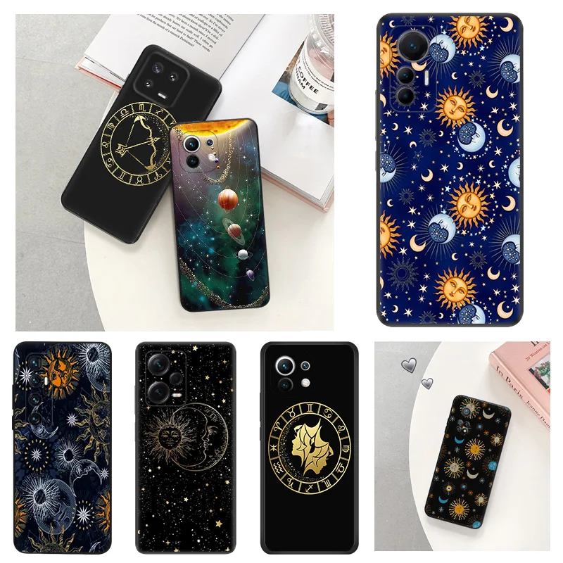 Противоударный мягкий чехол для телефона Xiaomi 12T 12X 13Lite Redmi Note 13 4G 5G 12s Pro 12c 13c 12 Знак