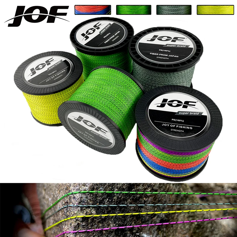 JOF X8 невидимая пятнистая леска для ловли нахлыстом 1000 м/500 м сверхпрочная