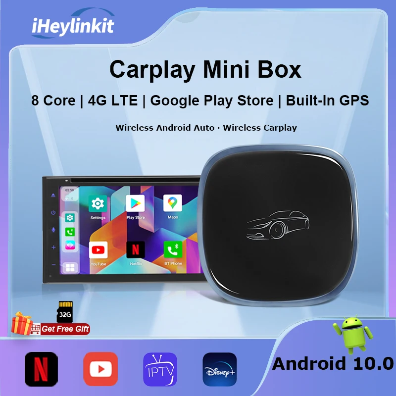 今ならほぼ即納 Carplay Ai Box スマートコネクト Android アンドロイド 車載androidアダプター Youtube Netfix Hulu など 動画を視聴可能 10 0メモリ 2gb ストレージ32gb 1oficioverde Com Br