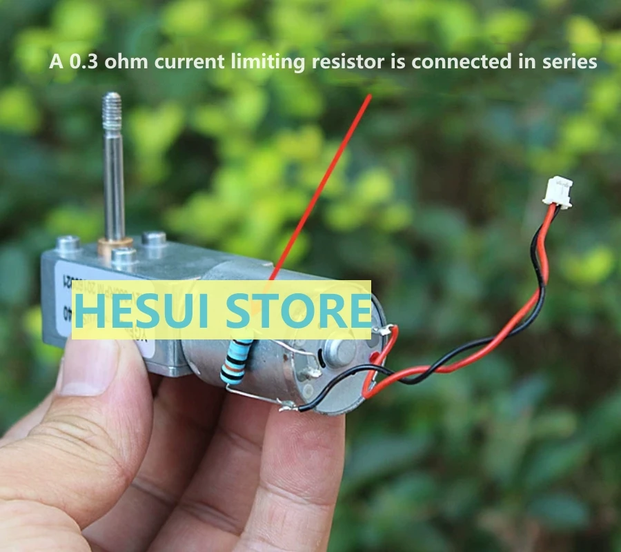 

370 long-axis gear motor 7 font DC gear motor 7.2V 360 to 3-9V