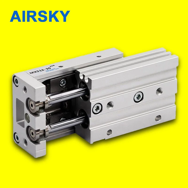 

SMC Type Air Slide Table Cylinder MXS Series Pneumatic Linear Cylinder MXS 16/50/75 MXS16 20-10 20 30 40 50as 75 100mm Stroke