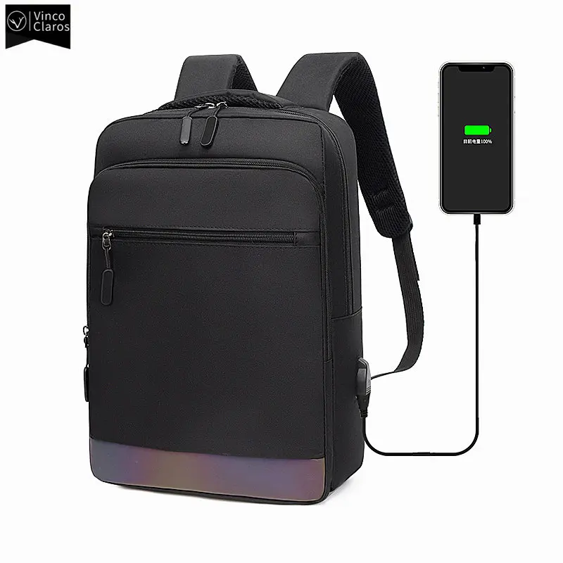 Lightweight Laptop Backpack Men Reflective Travel Bag For Me