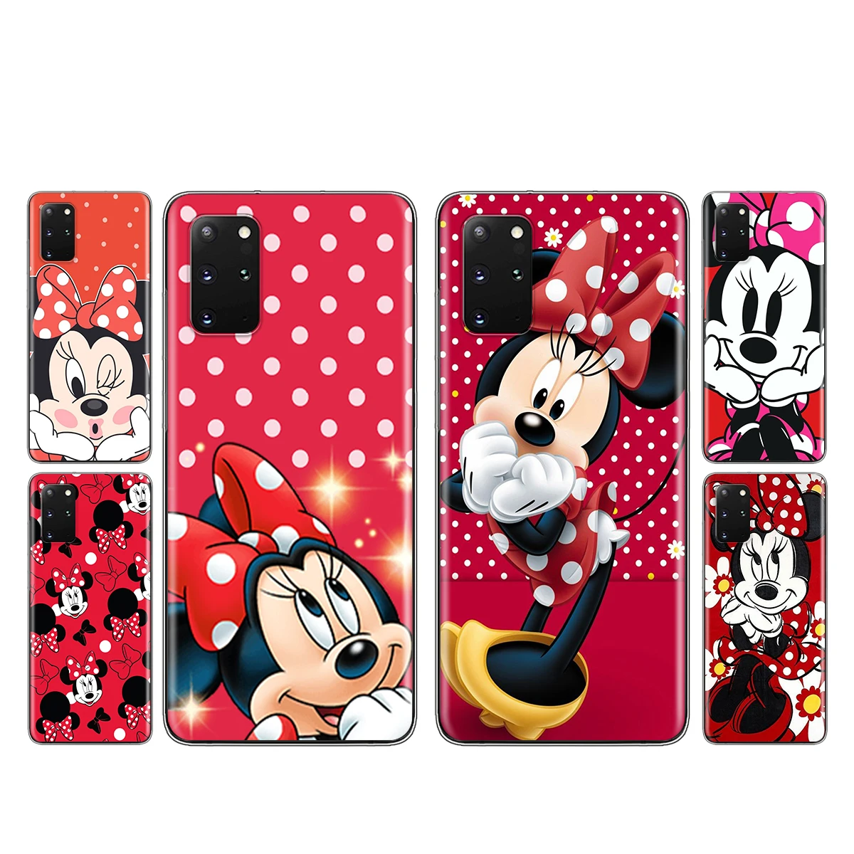 

Red Minnie Mouse For Samsung Galaxy A11 A12 A13 A22 A21S A31 A41 A42 A51 A71 A32 A52 A72 A02S A03S A52S Phone Case