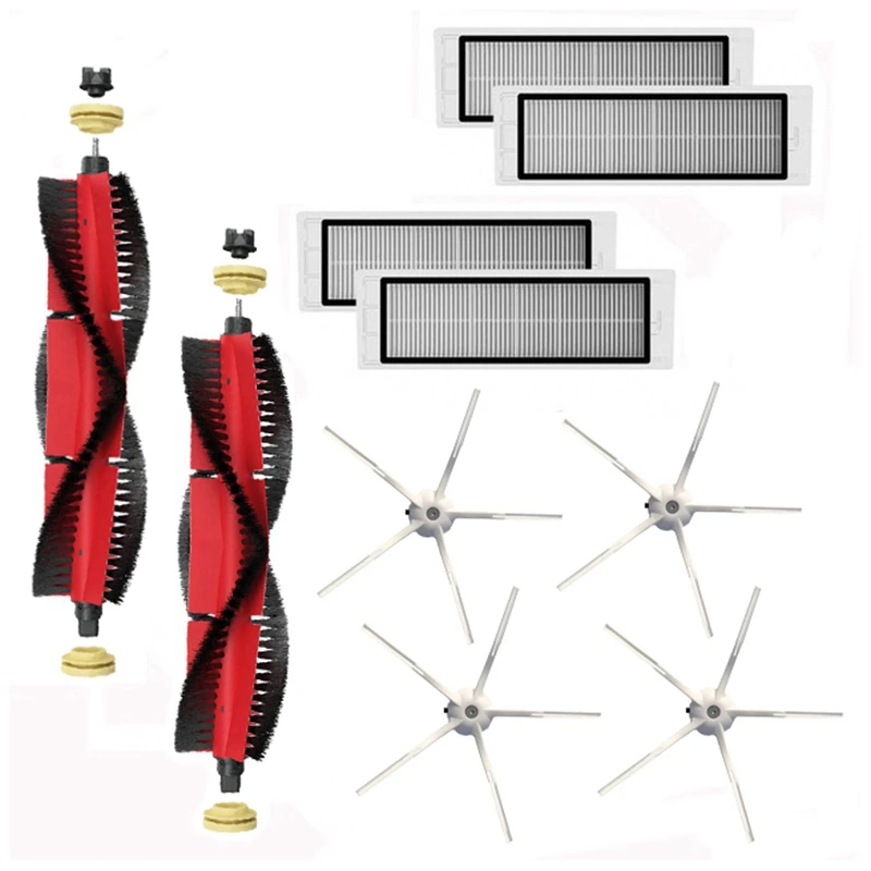 

10Pcs Vacuum Cleaner Replacement Parts HEPA Filters Main Brush Accessories For Xiaomi Roborock S4 S5 MAX S6 Robot Parts