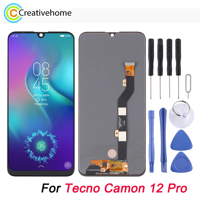 

Оригинальный ЖК-экран AMOLED и дигитайзер в сборе для Tecno Camon 12 Pro