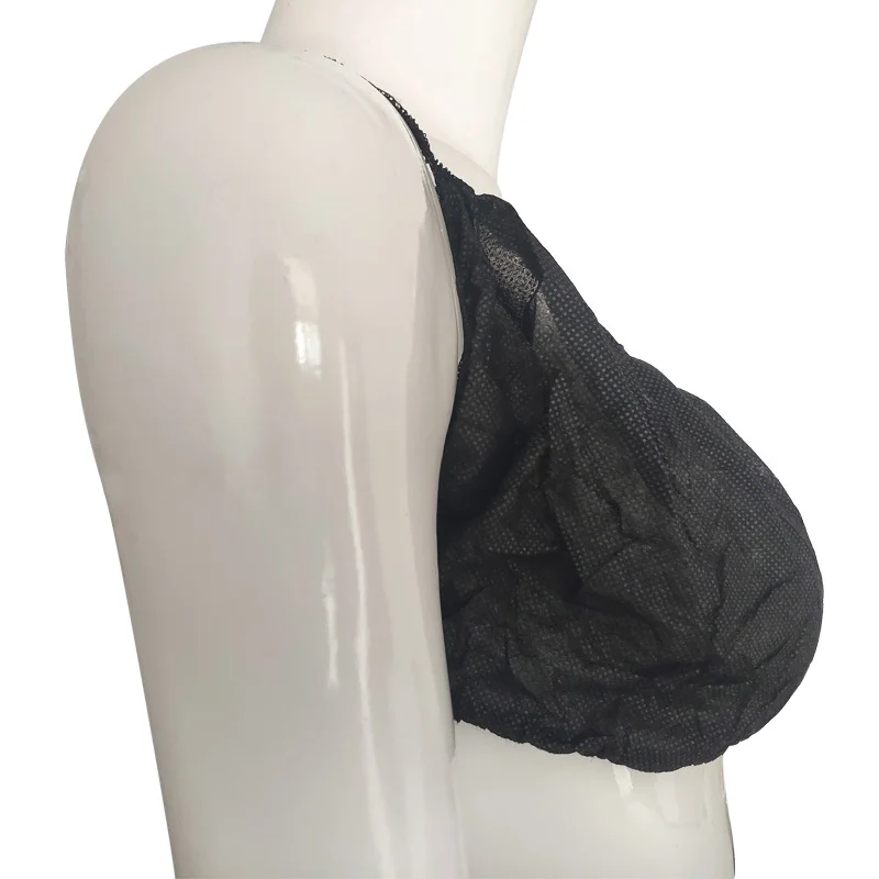 25 Sets Women Disposable Bra Panties Soft Adjustable Underwear for Tanning Hygienic SPA Sauna Briefs Bathroom Supplies