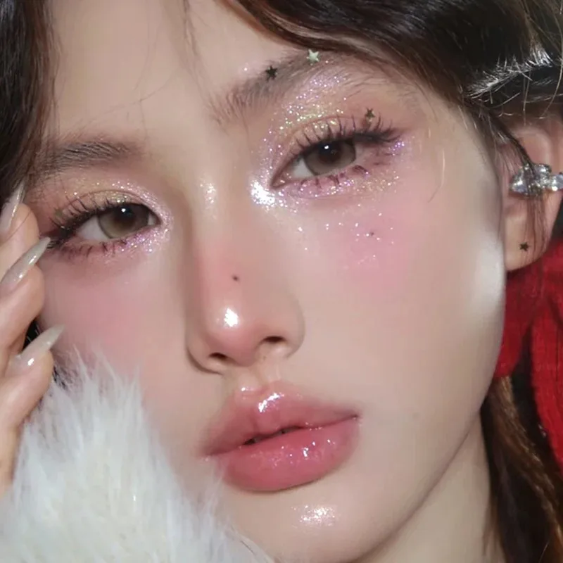 Палитра теней для век с алмазным блеском