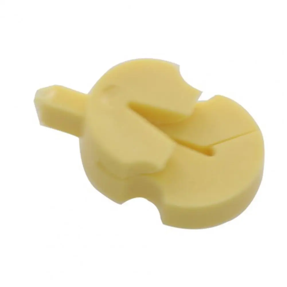 

Mini Mute Rubber Helpful Wear Resistant Portable Multicolor Mini Fiddle Violin Practice Mute Rubber Violin Supplies