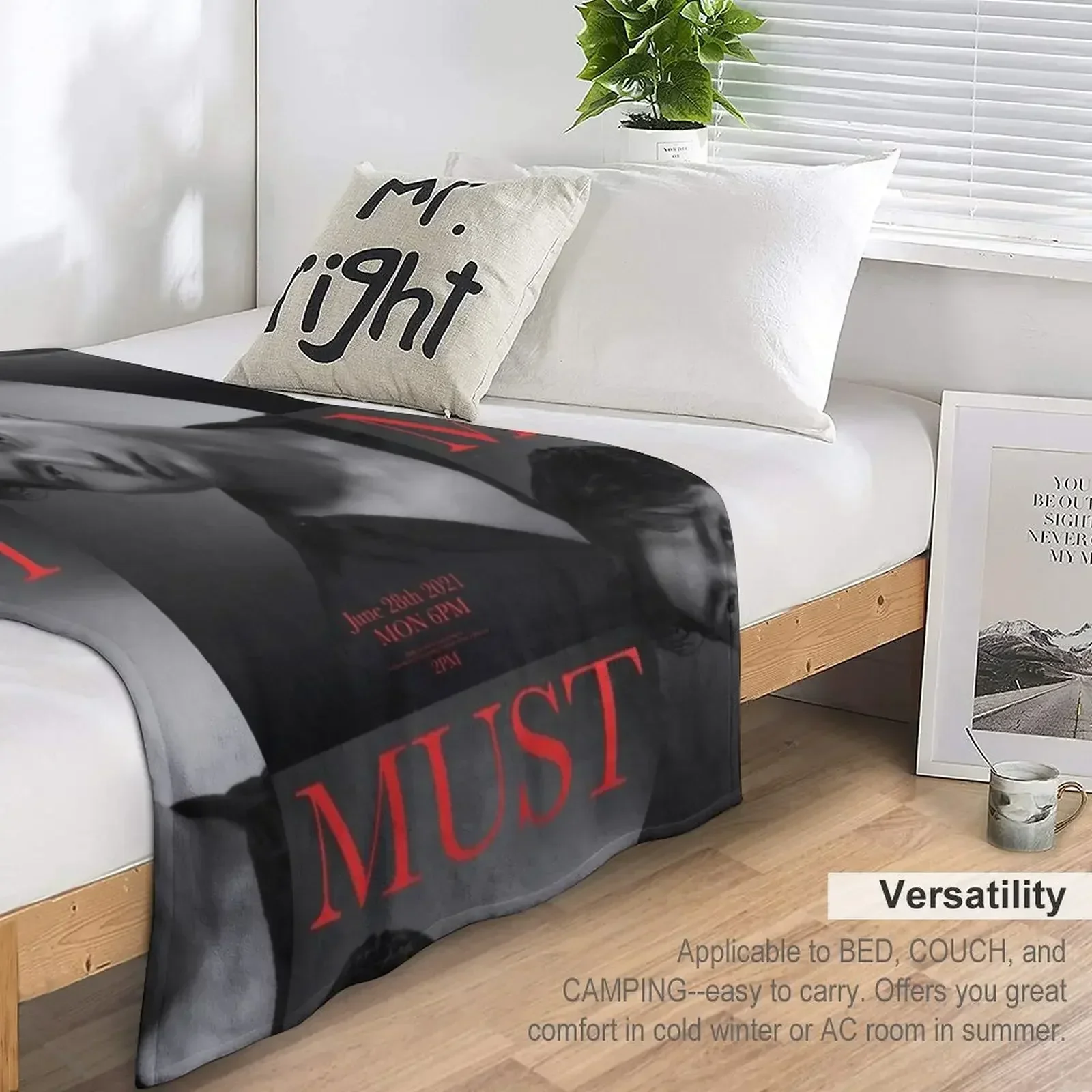 TAECYEON 2PM - пледы для волос тонкие декоративные одеяла диванов