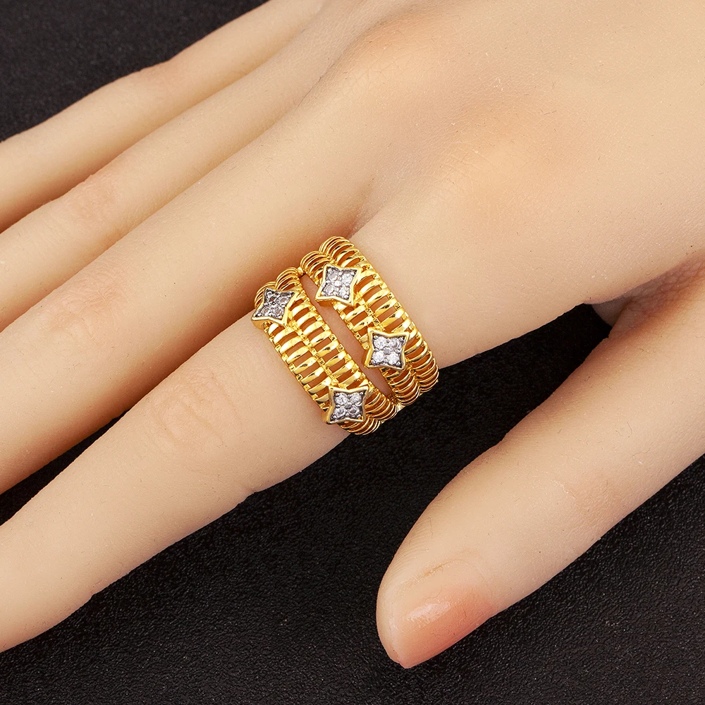 Высокое качество креативные трендовые многослойные очаровательные открытые