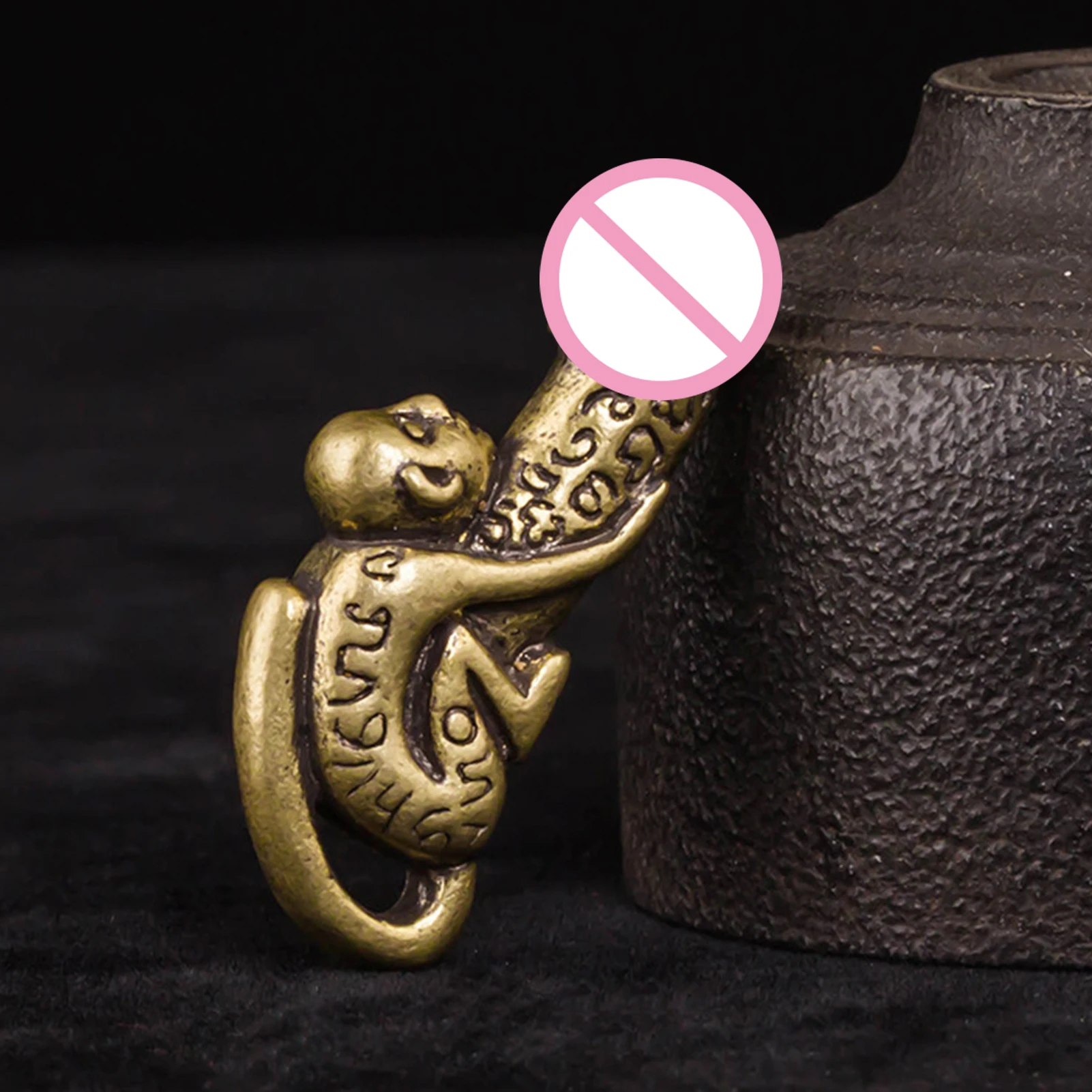 

Brass Copper Elephant Keychain Pendant Animal Funny Creative Key Chains Ornaments Keyrings Pendants Key Rings