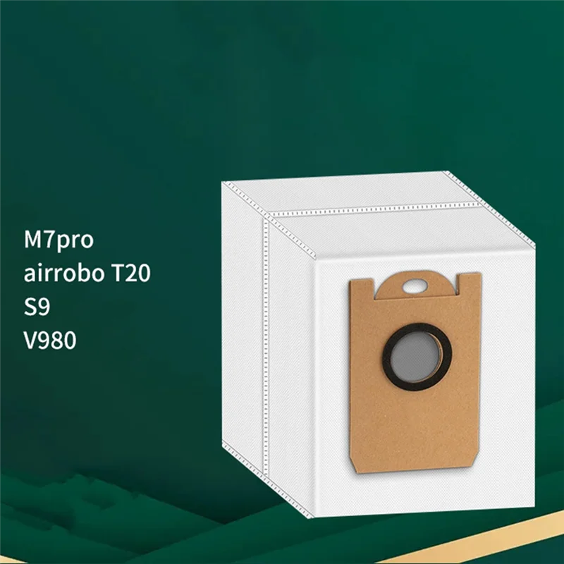 Фото [НОВИНКА! N92R] Сменные мешки для сбора пыли для Airrobo T20/Proscenic M7 Pro/M8 Pro/Uoni V980/VIOMI S9, аксессуары для пылесосов. №2