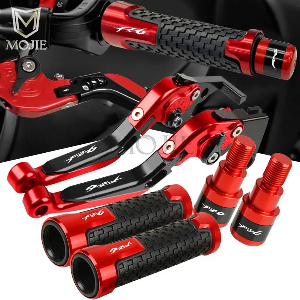 

For Yamaha FZ6FAZER Fz6 Fazer 2004 2005 2006 2007 2008-2010 Motorcycle Clutch Brake Lever Protector Handlebar Grips Hand Bar End