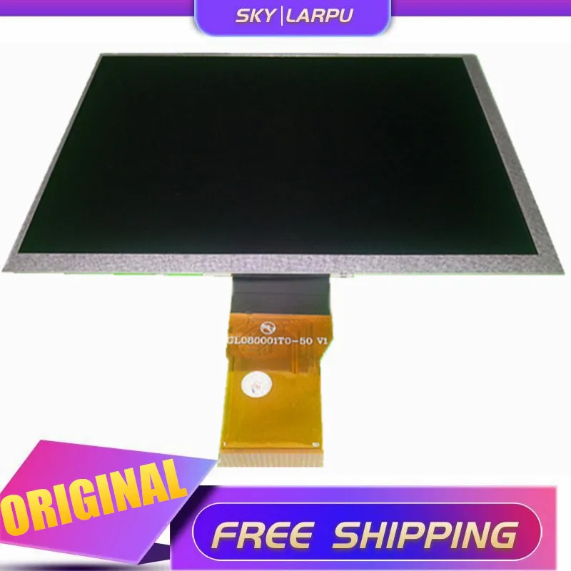 8-дюймовый ЖК-дисплей для Φ V1 Newman T9 Monokaryon Tablet PC TFT Screen Panel (без касания) Бесплатная