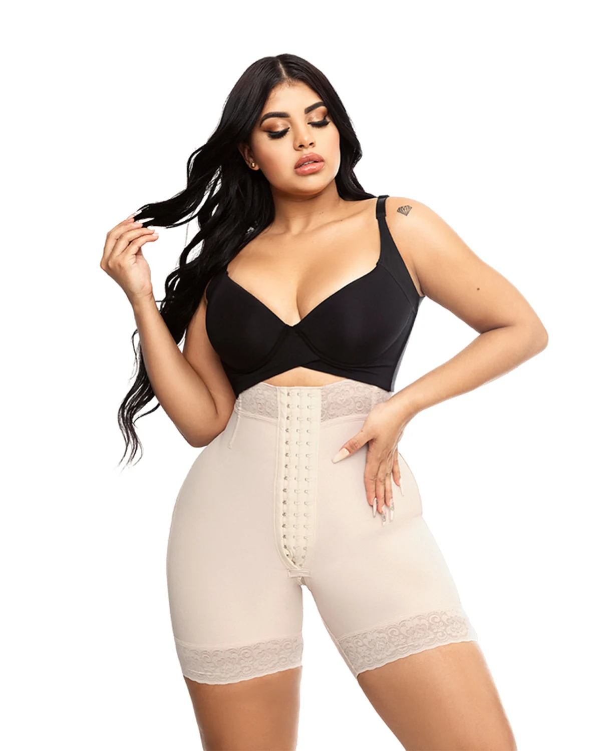 

Booty Shaper Short High Waist Fajas Colombianas Hooks Shapewear Skims Waist Trainer Girdles To Reduce The Abdomen And Waist