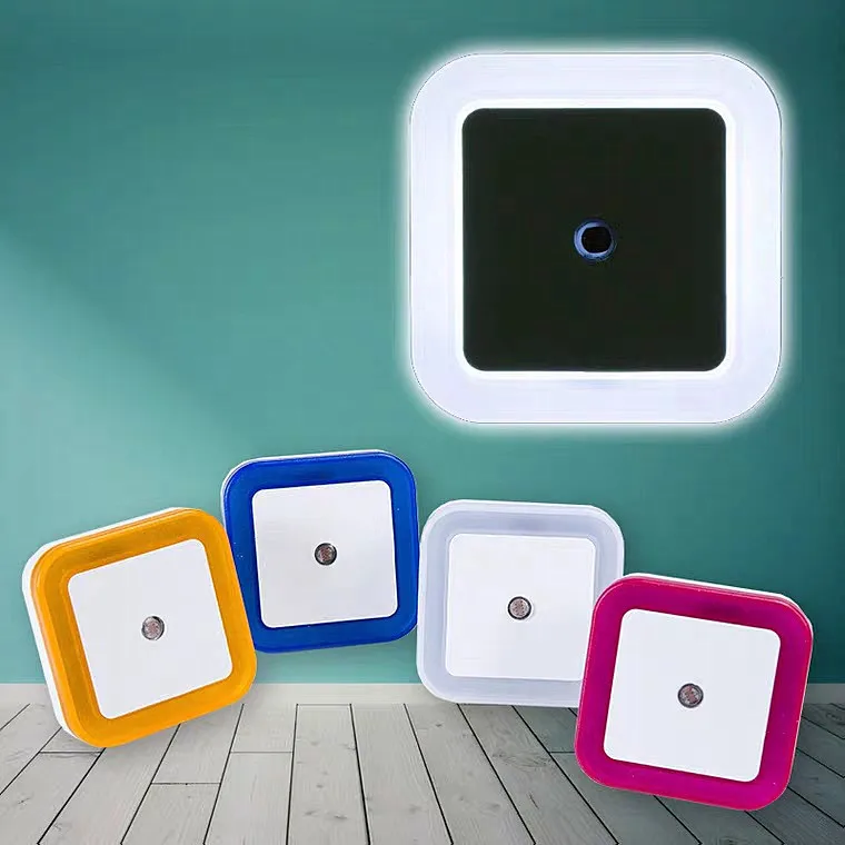 

LED Night Light For Children With EU/US 110V 220V Plug in Dusk to Dawn Bedroom Hallway Stairs Corridor Lighting Customize MX