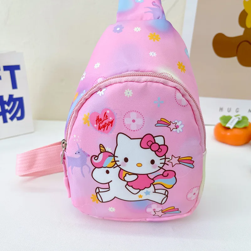 Miniso Аниме Hello Kitty Melody Onpompurin Kuromi Cinnamoroll Детский Рюкзак Милая Школьная Сумка Для