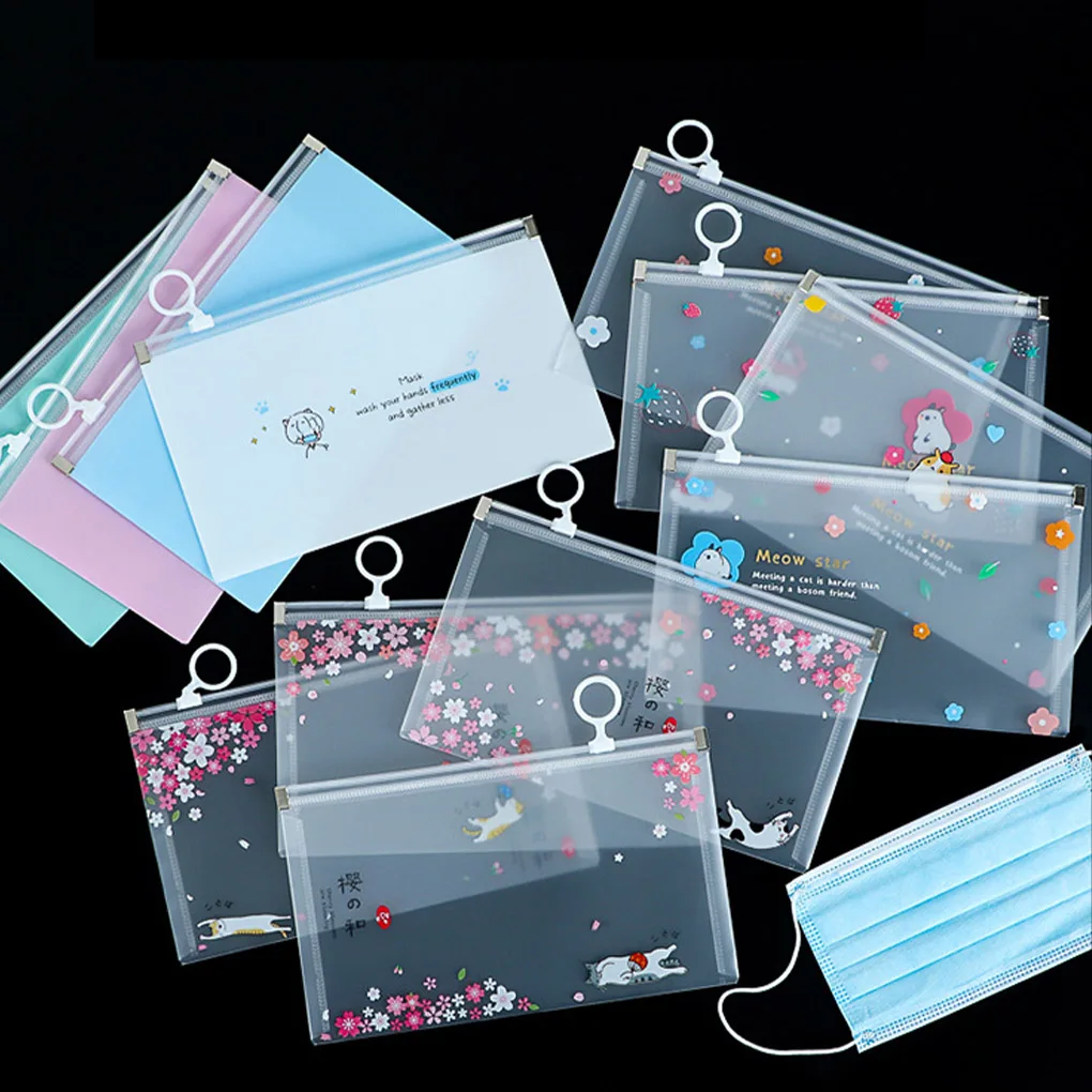 

Portable Disposable Mask Storage Bag Face Cover Storage Bag Travel Pouch Waterproof Face Cover Tickets Cards Organizer Bag