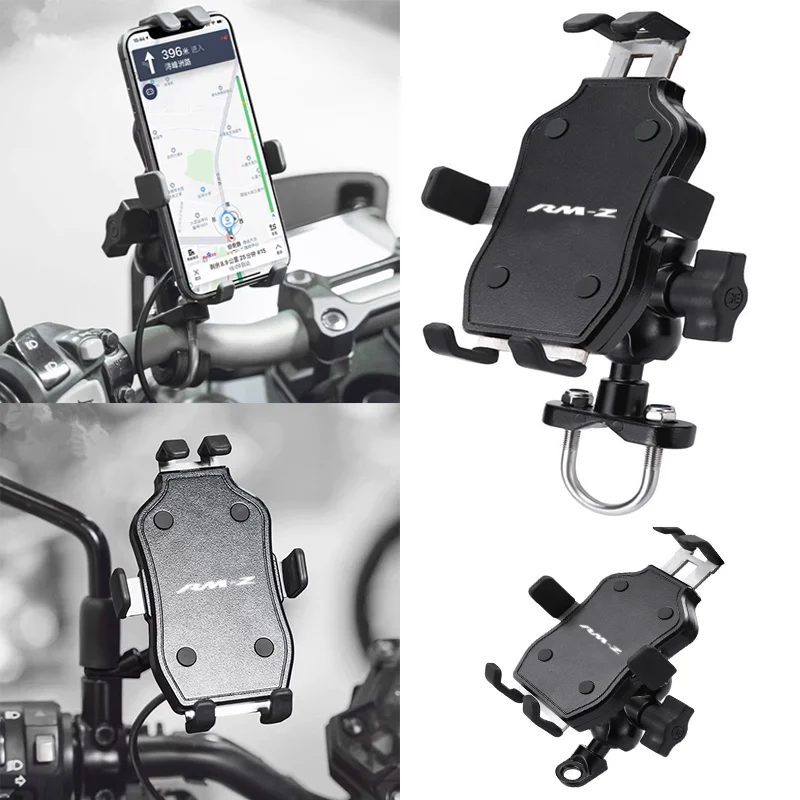 

Motorcycle Accessories handlebar Mobile Phone Holder GPS stand bracket For SUZUKI RMZ250 RMZ450 DRZ400SM RMZ 250 450 DRZ 400 200