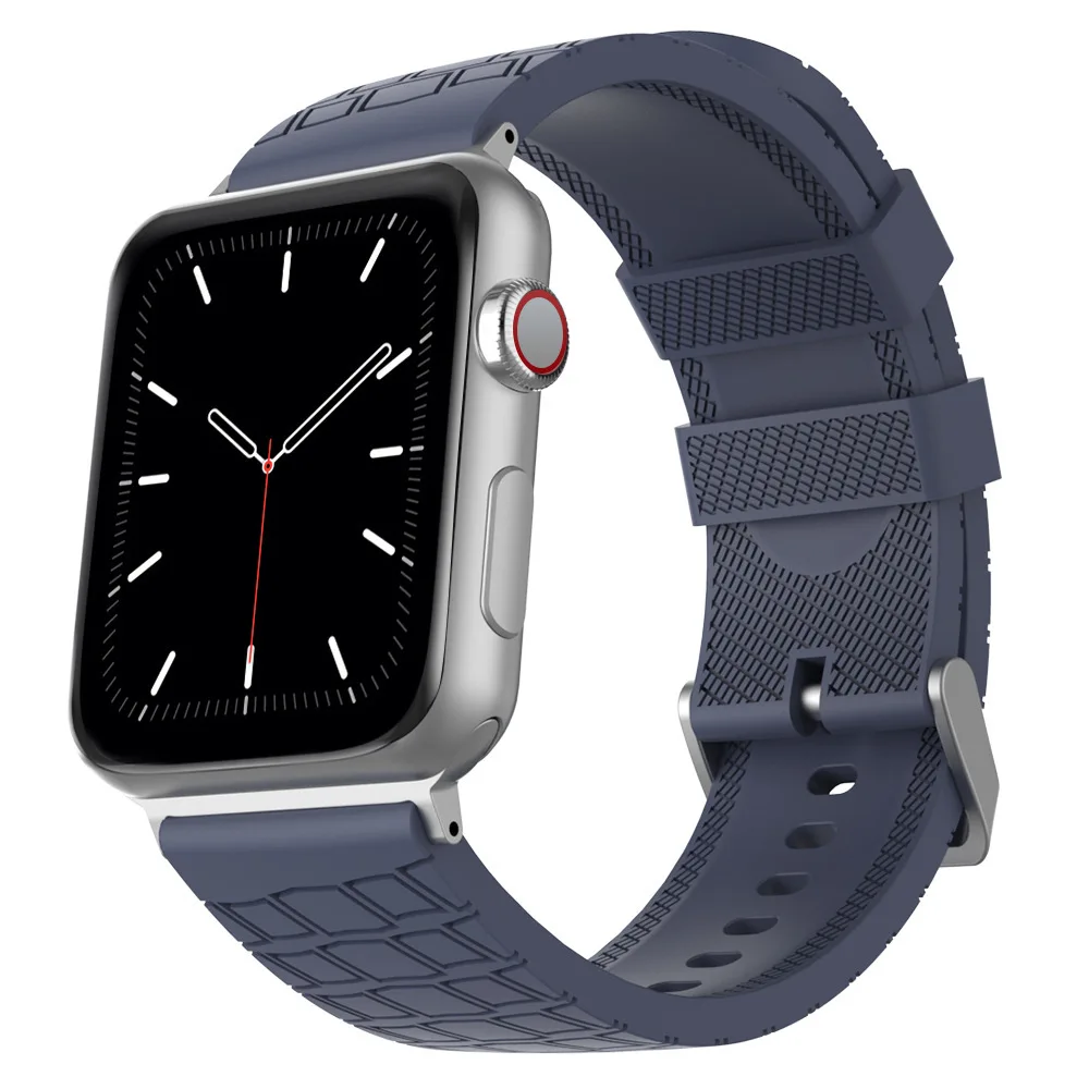 Силиконовый ремешок для Apple Watch Band 44 мм 45 40 38 42 браслет часов Correa Iwatch Series 6 Se 5 4 3 7 |