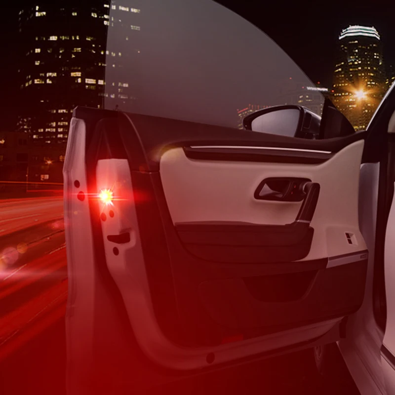 

2 Pack Magnetic 5LED Door Open Warning Anti-collision Light for Kia Rio 3 4 K2 K3 K5 K4 Cerato,Soul,Forte,Sportage R,SORENTO