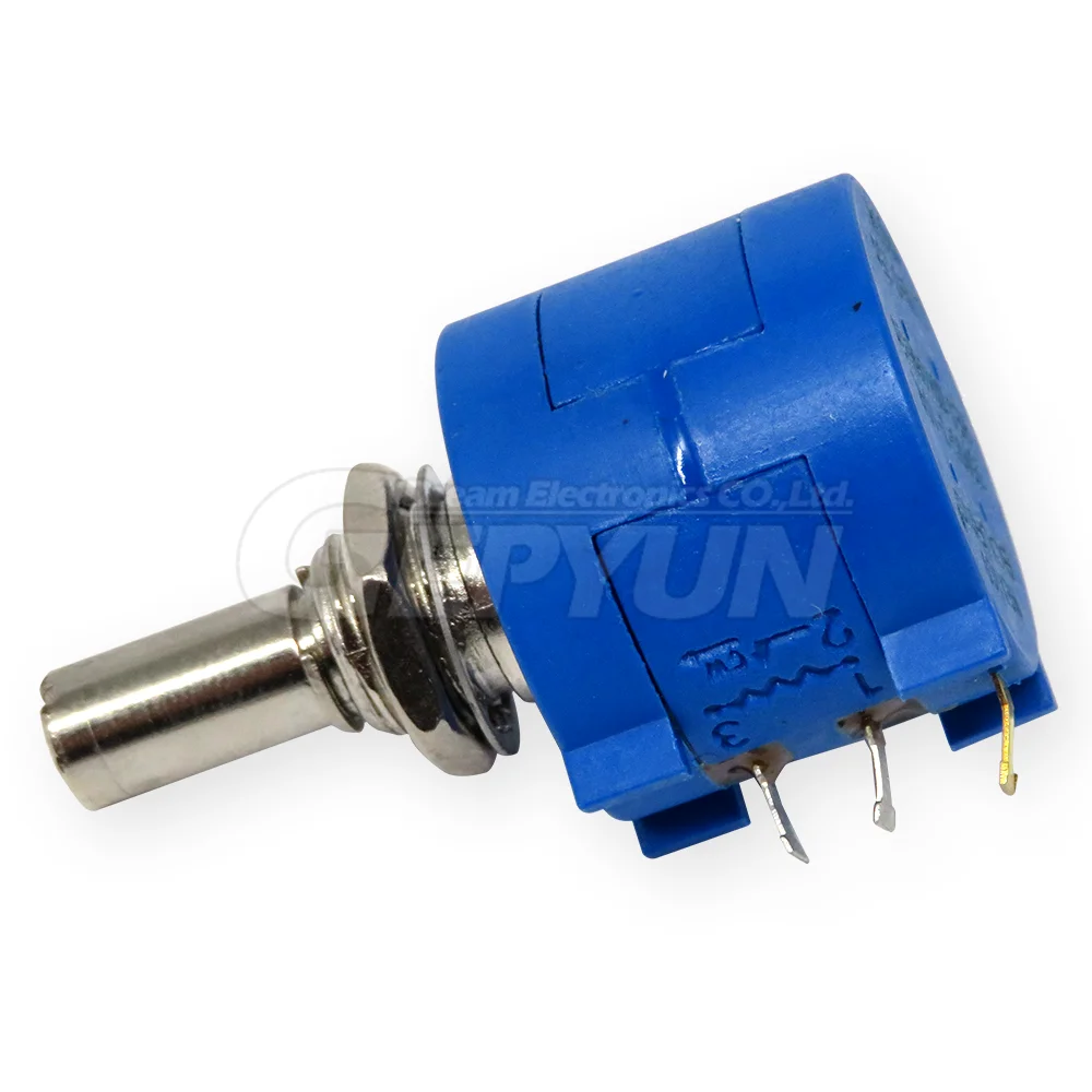 1 шт. 3590S многооборотный потенциометр 1K 2K 5K 10K 20K 50K 100Kohm прецизионный с регулируемым