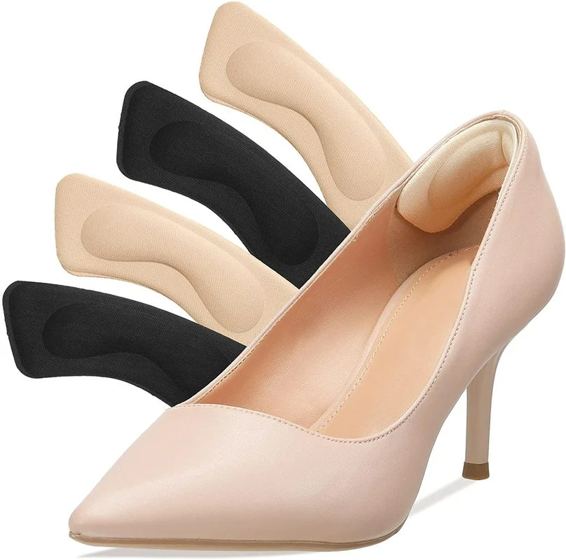 

1Pair Anti Slip Shoes Thicken Insoles Sticky Cotton Cushion Pads Foot Care Protector for Back Heels Rubbing Shoes Insoles Insert