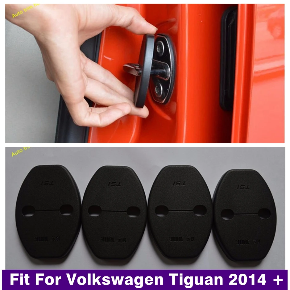 

Car Inner Door Lock Protection Cover Accessories Fit For Volkswagen Tiguan 2014 - 2022