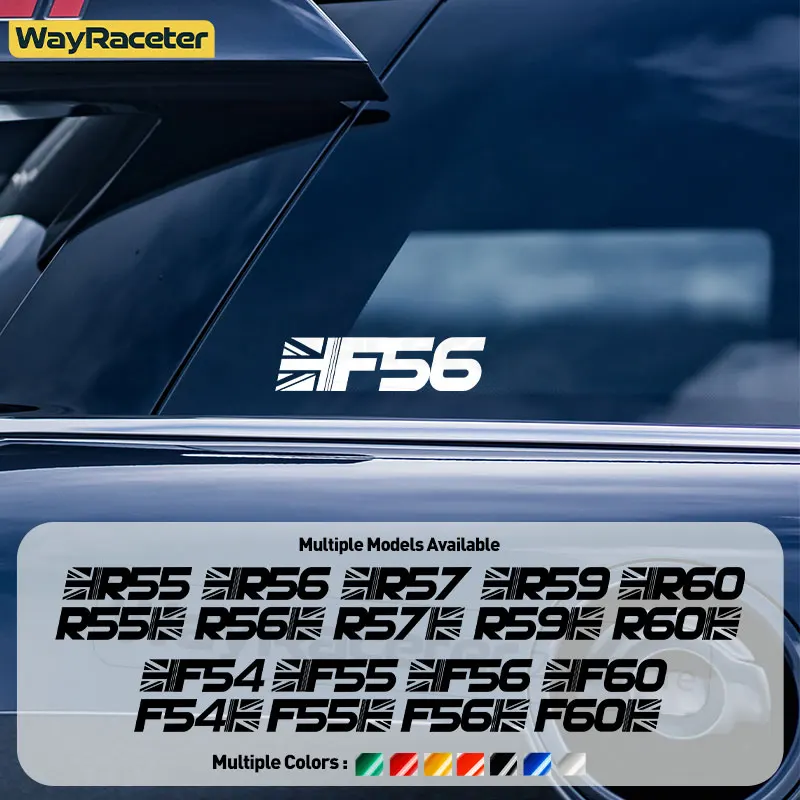 2 шт. флаг соединения Jack графическое окно наклейка на корпус для MINI Cooper R56 R57 F55 F56 F57