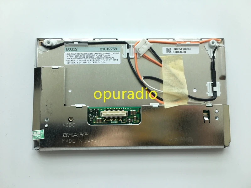 Бесплатная доставка LQ0DAS1794 LQ065T9DZ03 LQ065T9DZ01 оригинальный 6 5 дюймовый TFT ЖК-экран для