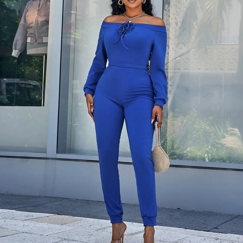 

Осень 2022, женская мода, однотонный, сексуальный, на одно плечо, бандаж, колготки