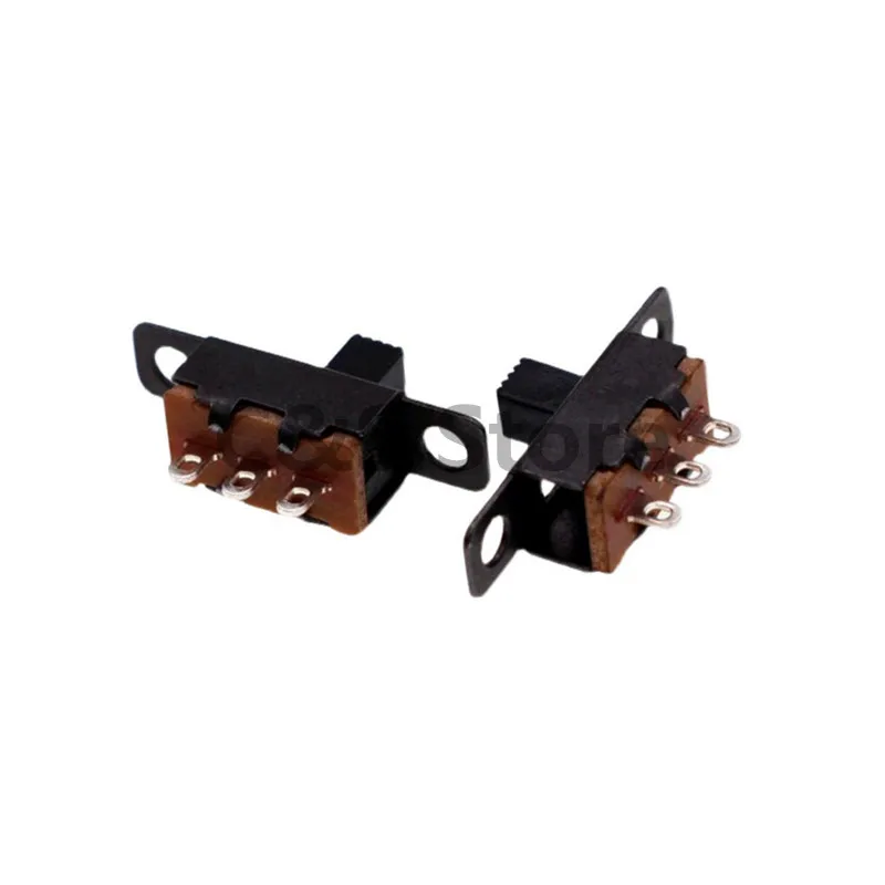 10 шт. переключатель SS12F15 SS12F15VG4, 3-контактный переключатель 1P2T с ручкой высотой 4 мм