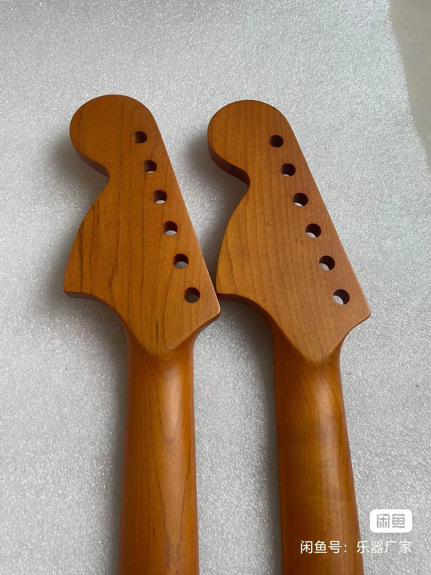 1 шт. новый гриф для электрогитары из тощенного клена квадратная инкрустация