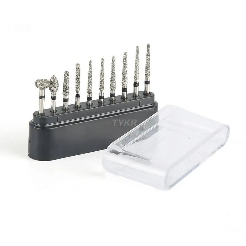 

10 шт./упаковка, алмазные сверла для отбеливания зубов