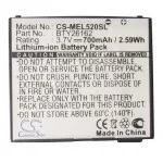 Аккумулятор CS 700 мАч для Emporia Elson EL520 BTY26162 BTY26162ELSON/STD