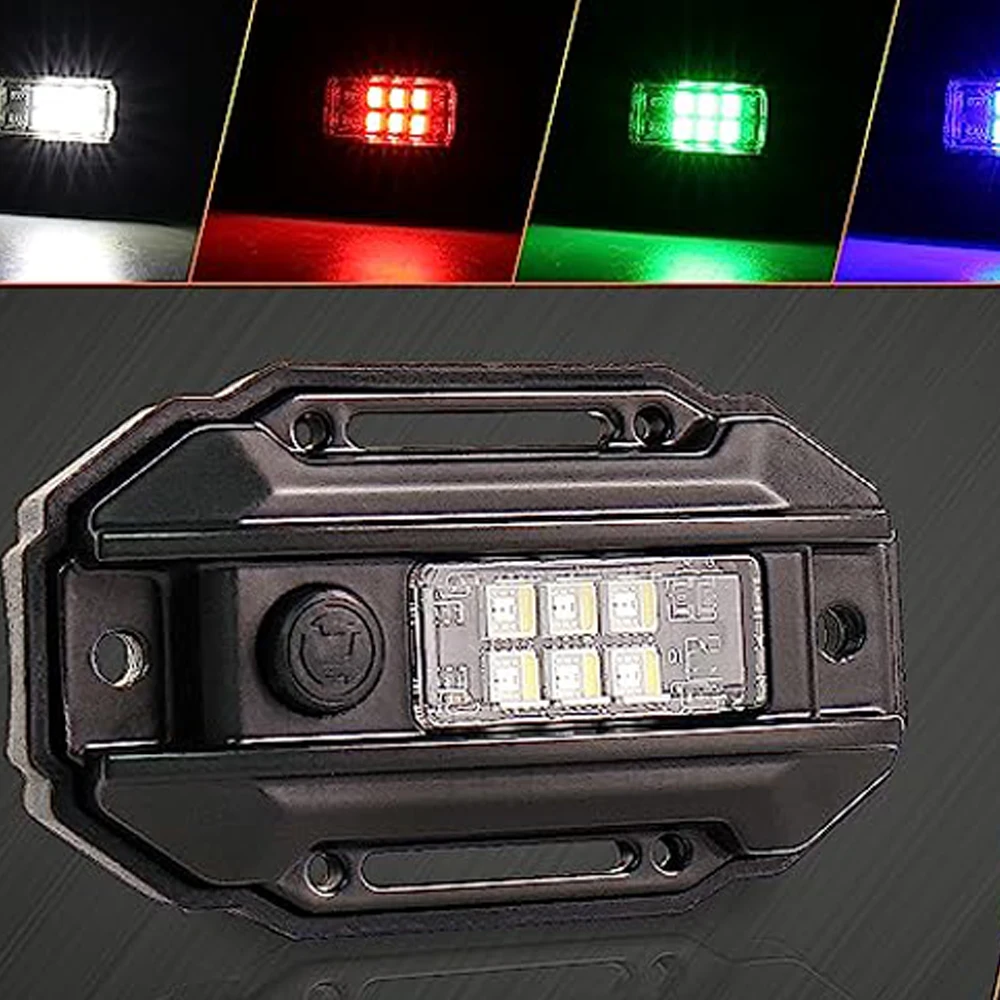 MOVOTOR Светодиодная лампа для освещения салона автомобиля Roll Cage Utility Light Map Light for UTV ATV Polaris RZR Can Am Truck
