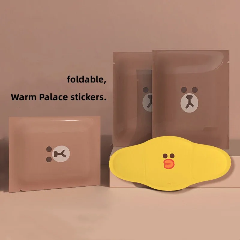 

Линия друзей аниме хобби Салли теплая САМОНАГРЕВАЮЩАЯСЯ девушка тетя специальный дворец холодное кондиционирование паста для ног теплая п...