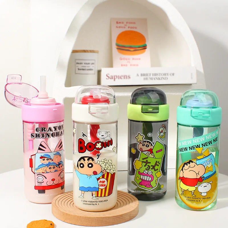 Карандаш Шин-тян аниме-персонаж бутылка для питья большая емкость высокий