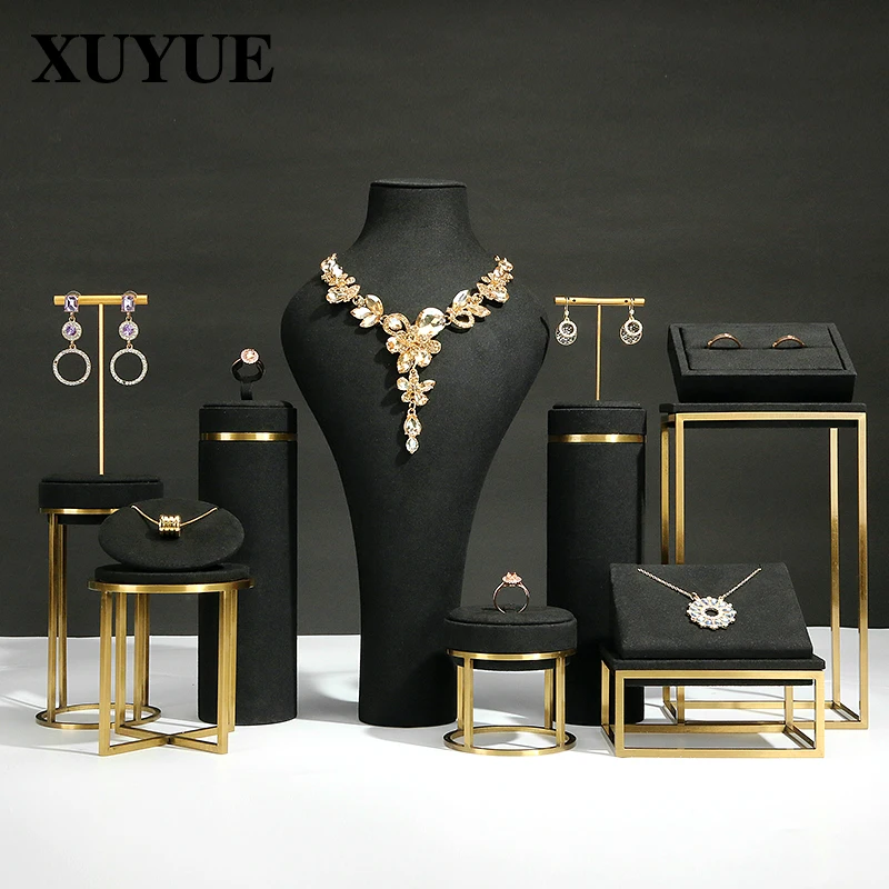 Jewelry Display Props Ring Display Stand Earring Display Stand Neck Neck Window Jewelry Display Stand