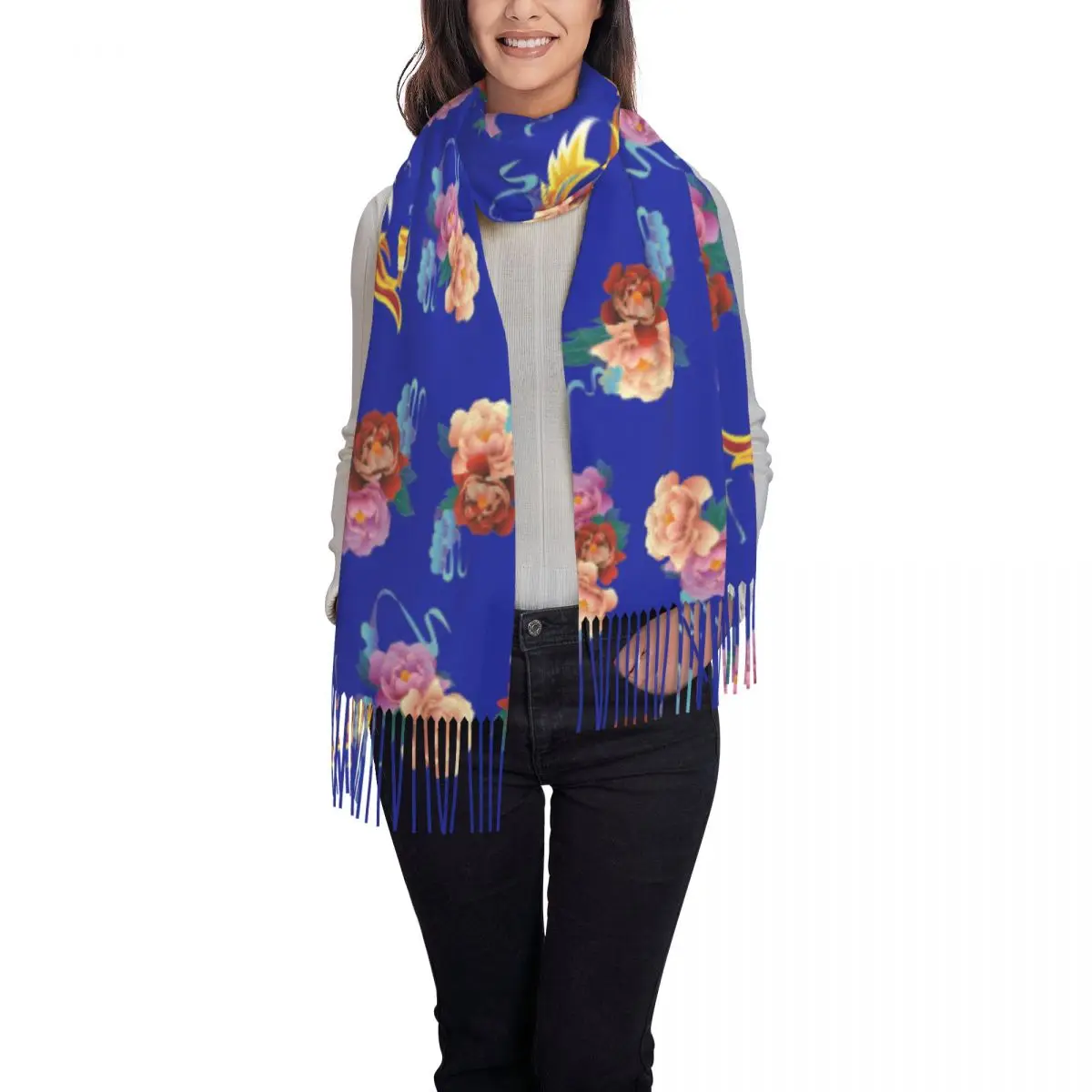 Индийские цветы искусственные с длинной кисточкой Гавайские сохраняющие тепло