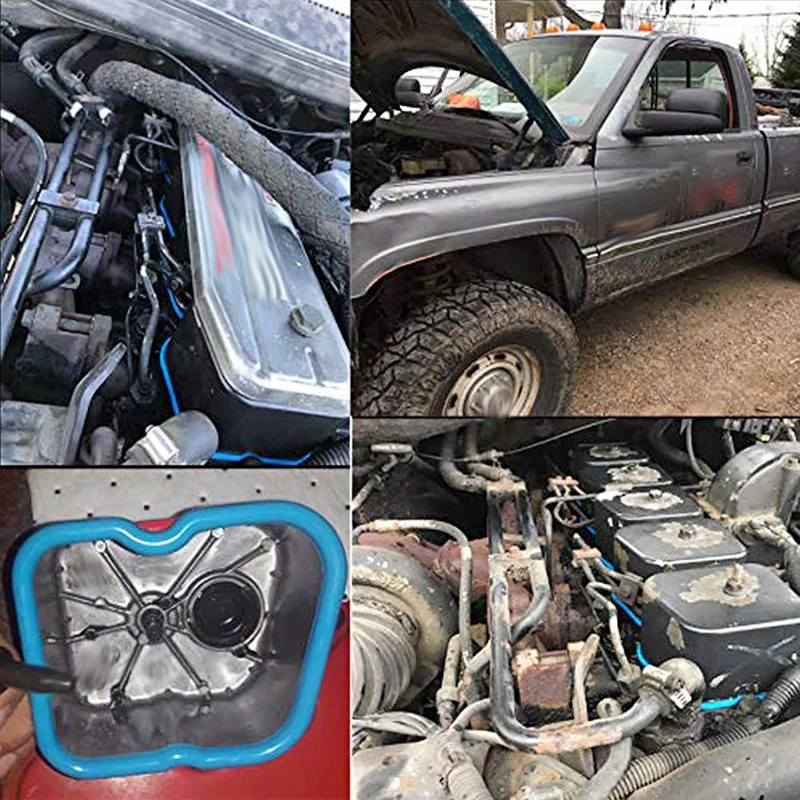 Фото Комплект прокладок крышки клапана двигателя для Dodge Cummins 12 в 5,9 л 12 В 6BT 3902666 3910824 №4