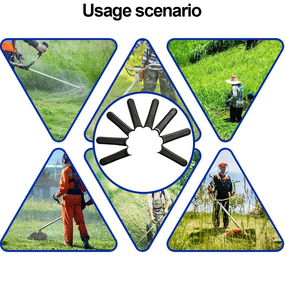 

10/50 шт. режущая кромка для травы пластиковая газонокосилка Сменное лезвие резак для травы ремонтные аксессуары садовые электроинструменты ...