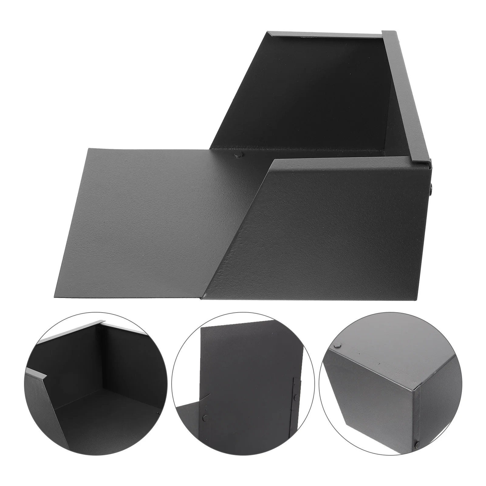 

Rain Gutter Splash Guard Water Bucket Downspout Extender Aluminum Alloy Block Drain Extension