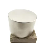 Круглый круговой супер сильный редкоземельный неодимовый магнит, мощный постоянный магнит, никель-кадмиевое покрытие для счетчика воды, диаметр 40x20 мм